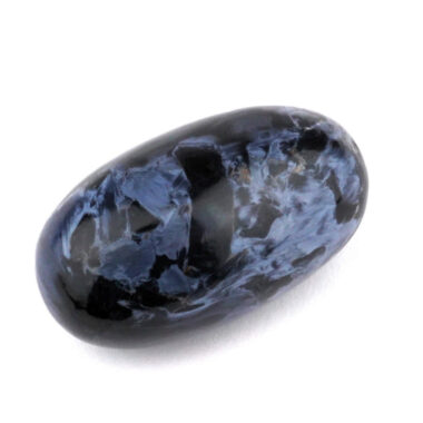 Pietersit blau Lingam | Handschmeichler aus Namibia in einzigartiger Qualität und Farbe Edelsteine Heilsteine bei Wunderstein24
