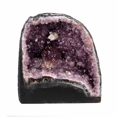 XXL Amethyst Druse AA – Qualität Ø 257 mm / 13690 g Geode Stufe Standfläche Edelsteine Heilsteine bei Wunderstein24
