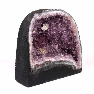 XXL Amethyst Druse AA – Qualität Ø 257 mm / 13690 g Geode Stufe Standfläche Edelsteine Heilsteine bei Wunderstein24
