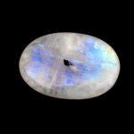 Regenbogen Mondstein Cabochon | Handschmeichler aus Indien in einzigartiger Qualität und Farbe Edelsteine Heilsteine bei Wunderstein24