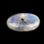 Regenbogen Mondstein Cabochon | Handschmeichler aus Indien in einzigartiger Qualität und Farbe Edelsteine Heilsteine bei Wunderstein24