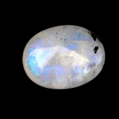Regenbogen Mondstein Cabochon | Handschmeichler aus Indien in einzigartiger Qualität und Farbe Edelsteine Heilsteine bei Wunderstein24