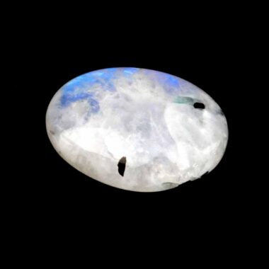 Regenbogen Mondstein Cabochon | Handschmeichler aus Indien in einzigartiger Qualität und Farbe Edelsteine Heilsteine bei Wunderstein24