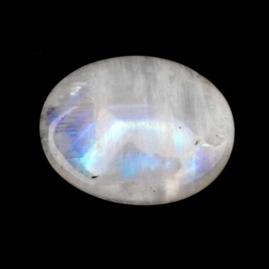 Regenbogen Mondstein Cabochon | Handschmeichler aus Indien in einzigartiger Qualität und Farbe Edelsteine Heilsteine bei Wunderstein24
