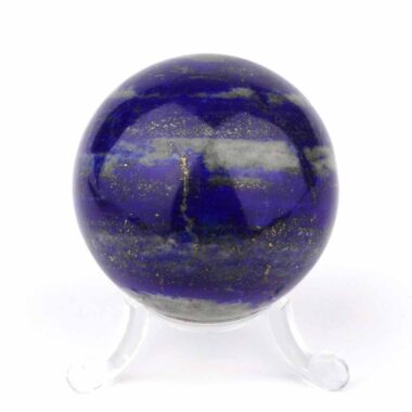 große Lapislazuli Kugel Ø 51 aus Afghanistan in bester Qualität und einmaliger Farbe Edelsteine Heilsteine bei Wunderstein24