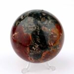 große Lepidolith Kugel Ø 70 mm aus Madagaskar in sehr guter Qualität und Farbe Edelsteine Heilsteine bei Wunderstein24