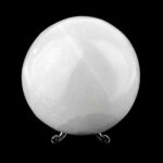 Schungit Kugel aus Karelien Ø 52 mm in einzigartiger Qualität Edelsteine Heilsteine bei Wunderstein24
