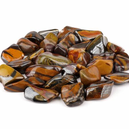 Ancestralit – Ahnenstein gelb Trommelsteine Ø ca. 20 – 45 mm Edelsteine Heilsteine bei Wunderstein24