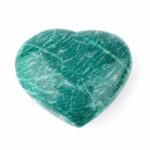großes Amazonit Herz Ø 94 mm in sehr guter Qualität und Farbe Edelsteine Heilsteine bei Wunderstein24