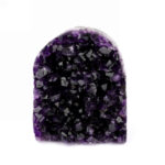 Amethyst Stufe mit poliertem Rand und Standfläche in weltbester Farbe und Qualität Edelsteine Heilsteine bei Wunderstein24