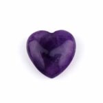 Amethyst Herz Ø ca. 20 mm aus Brasilien Edelsteine Heilsteine bei Wunderstein24
