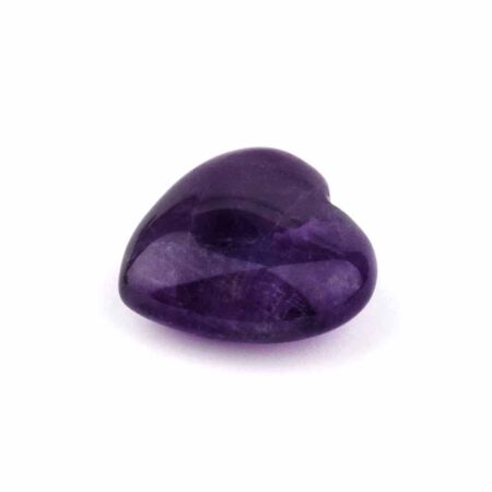 Amethyst Herz Ø ca. 20 mm aus Brasilien Edelsteine Heilsteine bei Wunderstein24