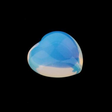 Opalith Herz Ø ca. 20 mm in bester Qualität Edelsteine Heilsteine bei Wunderstein24