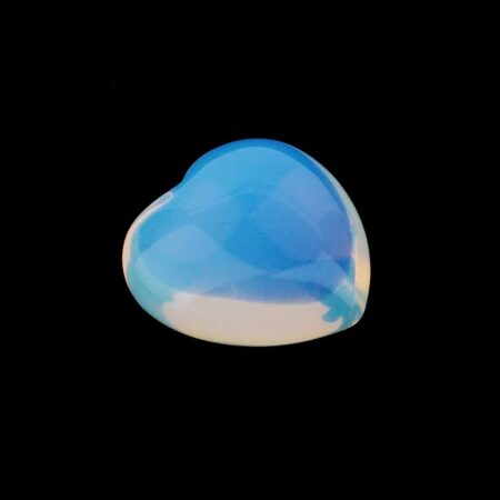 Opalith Herz Ø ca. 20 mm in bester Qualität Edelsteine Heilsteine bei Wunderstein24