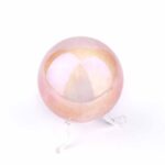 Aqua Angel Aura Rosenquarz Kugel Ø ca. 54 mm Edelsteine Heilsteine bei Wunderstein24