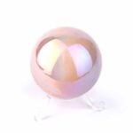 Aqua Angel Aura Rosenquarz Kugel Ø ca. 53 mm Edelsteine Heilsteine bei Wunderstein24