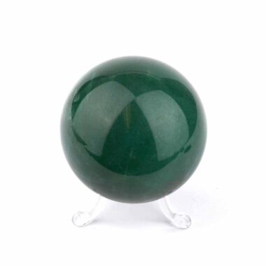 Aventurin grün Kugel Ø ca. 66 mm aus Indien Edelsteine Heilsteine bei Wunderstein24