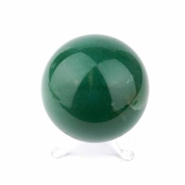große Aventurin grün Kugel Ø ca. 70 mm aus Indien Edelsteine Heilsteine bei Wunderstein24