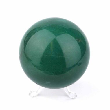 große Aventurin grün Kugel Ø ca. 79 mm aus Indien Edelsteine Heilsteine bei Wunderstein24