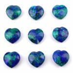 12 Stück verschiedene Edelstein – Herzen Set Ø ca. 25 mm aus aller Welt Edelsteine Heilsteine bei Wunderstein24
