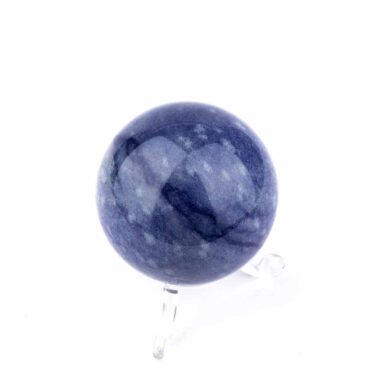 Aventurin blau | Blauquarz Kugel Ø ca. 54 mm aus Brasilien Edelsteine Heilsteine bei Wunderstein24