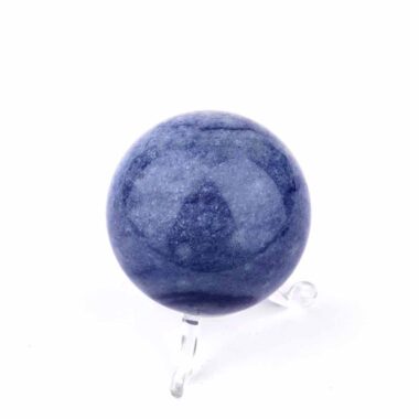 Aventurin blau | Blauquarz Kugel Ø ca. 54 mm aus Brasilien Edelsteine Heilsteine bei Wunderstein24