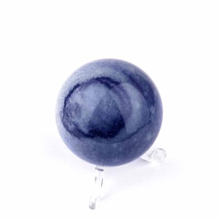 Aventurin blau | Blauquarz Kugel Ø ca. 54 mm aus Brasilien Edelsteine Heilsteine bei Wunderstein24