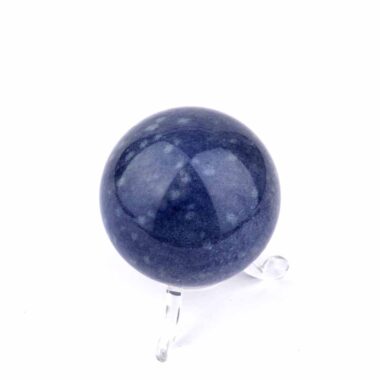 Aventurin blau | Blauquarz Kugel Ø ca. 53 mm aus Brasilien Edelsteine Heilsteine bei Wunderstein24