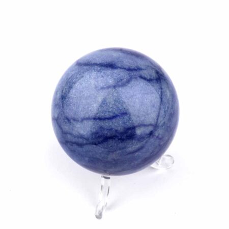 Aventurin blau | Blauquarz Kugel Ø ca. 62 mm aus Brasilien Edelsteine Heilsteine bei Wunderstein24