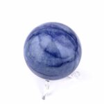 Aventurin blau | Blauquarz Kugel Ø ca. 62 mm aus Brasilien Edelsteine Heilsteine bei Wunderstein24