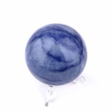 Aventurin blau | Blauquarz Kugel Ø ca. 62 mm aus Brasilien Edelsteine Heilsteine bei Wunderstein24