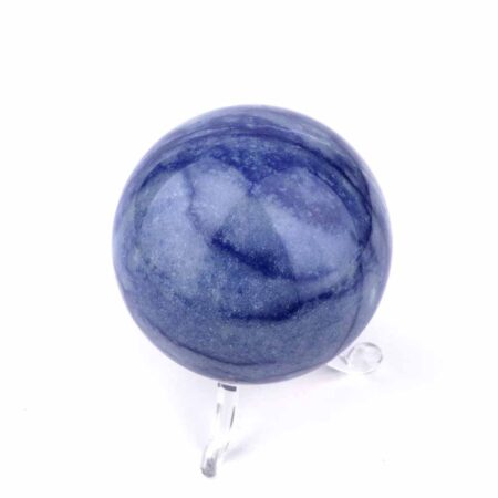 Aventurin blau | Blauquarz Kugel Ø ca. 62 mm aus Brasilien Edelsteine Heilsteine bei Wunderstein24