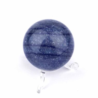Aventurin blau | Blauquarz Kugel Ø ca. 50 mm aus Brasilien Edelsteine Heilsteine bei Wunderstein24