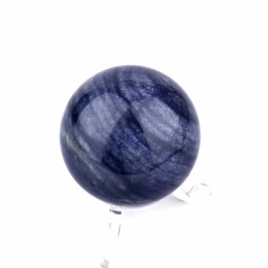 Aventurin blau | Blauquarz Kugel Ø ca. 50 mm aus Brasilien Edelsteine Heilsteine bei Wunderstein24