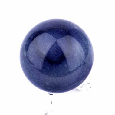 Aventurin blau | Blauquarz Kugel Ø ca. 61 mm aus Brasilien Edelsteine Heilsteine bei Wunderstein24