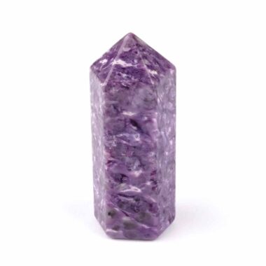 Charoit Spitze Höhe 60 mm in bester Qualität und Farbe Edelsteine Heilsteine bei Wunderstein24