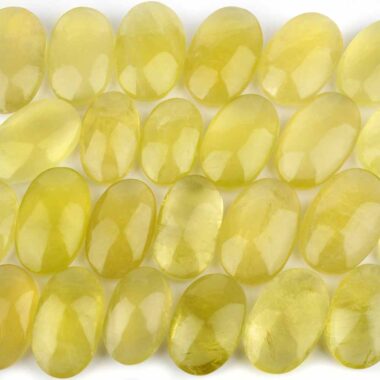 Citrin | Lemontrin Handschmeichler | Massagestein oval Ø 47 – 64 mm Edelsteine Heilsteine bei Wunderstein24