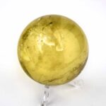 große Natur Citrin Kugel Ø ca. 66 mm transparent in bester Qualität und Farbe Edelsteine Heilsteine bei Wunderstein24