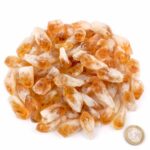 Citrin – Spitzen natur Länge ca. 20 – 40 mm aus Brasilien Edelsteine Heilsteine bei Wunderstein24