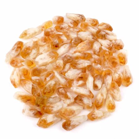 Citrin – Spitzen natur Länge ca. 20 – 40 mm aus Brasilien Edelsteine Heilsteine bei Wunderstein24