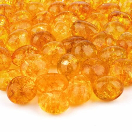 Citrin Trommelsteine handpoliert Ø ca. 22 – 30 mm in bester Farbe Edelsteine Heilsteine bei Wunderstein24
