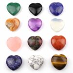 12 Stück verschiedene Edelstein – Herzen Set Ø ca. 25 mm aus aller Welt Edelsteine Heilsteine bei Wunderstein24