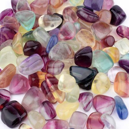 Candy Fluorit Trommelsteine bunt Ø 25 – 35 mm in bester Qualität Edelsteine Heilsteine bei Wunderstein24
