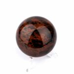 Mahagoni Obsidian Kugel Ø ca. 58 mm aus Brasilien Edelsteine Heilsteine bei Wunderstein24