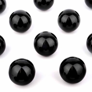 Obsidian schwarz Kugel Ø 40 & 50 mm aus Mexiko Edelsteine Heilsteine bei Wunderstein24