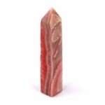 Rhodochrosit Obelisk | Spitze Höhe 47 mm poliert aus Argentinien in bester Farbe Edelsteine Heilsteine bei Wunderstein24