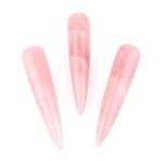 Tigerauge – Massagestab rund Länge 90 – 95 mm Griffel für Reflexzonen Massage Edelsteine Heilsteine bei Wunderstein24