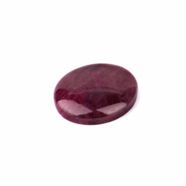 Rubin Cabochon oval Ø 29 mm in einzigartiger und bester Qualität und Farbe Edelsteine Heilsteine bei Wunderstein24