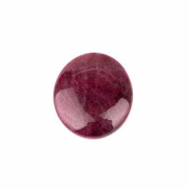 Rubin Cabochon oval Ø 29 mm in einzigartiger und bester Qualität und Farbe Edelsteine Heilsteine bei Wunderstein24