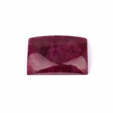 Rubin Cabochon Rechteck Ø 34 mm in einzigartiger und bester Qualität und Farbe Edelsteine Heilsteine bei Wunderstein24